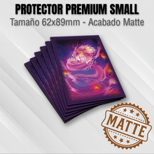 Cargar imagen en el visor de la galería, Protectores MATTE con Diseño | TOPDECK Small 62x89mm Lóng Nián