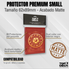 Cargar imagen en el visor de la galería, Protectores MATTE con Diseño | TOPDECK Small 62x89mm Horóscopo Chino
