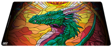 Cargar imagen en el visor de la galería, Playmat | Colección Vitrales - Dragón Verde