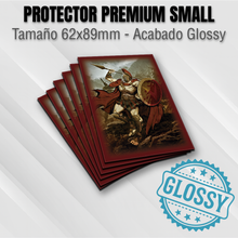 Cargar imagen en el visor de la galería, Protectores con Diseño | TOPDECK Small 62x89mm Leonidas