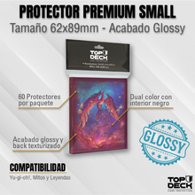 Cargar imagen en el visor de la galería, Protectores con Diseño | TOPDECK Small 62x89mm Fénix