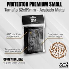 Cargar imagen en el visor de la galería, Protectores MATTE con Diseño | TOPDECK Small 62x89mm AINE