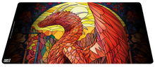 Cargar imagen en el visor de la galería, Playmat | Colección Vitrales - Dragón Rojo