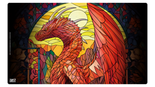 Cargar imagen en el visor de la galería, Playmat | Colección Vitrales - Dragón Rojo