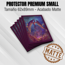 Cargar imagen en el visor de la galería, Protectores MATTE con Diseño | TOPDECK Small 62x89mm Fénix