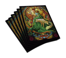 Cargar imagen en el visor de la galería, Protectores Standard | Colección Vitrales - Druida 66x91mm