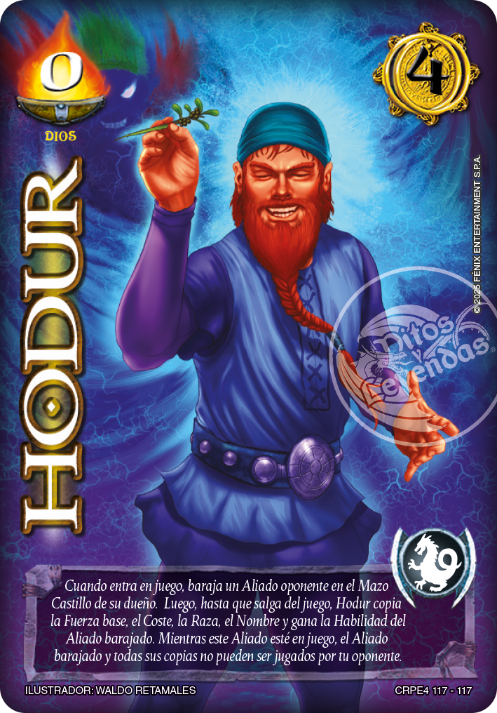 RACIAL PRIMERA ERA 2025 - DIOS + HODUR – Casa Mitos y Leyendas