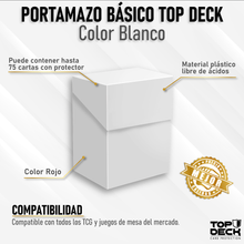 Cargar imagen en el visor de la galería, Portamazos Esencial | TOPDECK 75 color Blanco