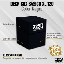 Cargar imagen en el visor de la galería, Portamazos Esencial | TOPDECK XL 120+ color Negro
