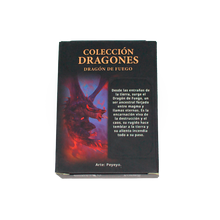 Cargar imagen en el visor de la galería, Protectores Standard | Colección Dragones - Dragón de Fuego 66x91mm