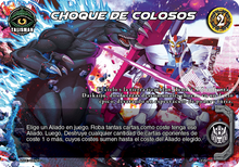Cargar imagen en el visor de la galería, 1 Amenaza Kaiju + 1 Escuadrón Mecha + 1 Golpe Eléctrico + 1 Energía Suprema + 1 Choque de Colosos + 1 Golpe Fulminante