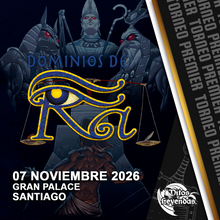 Cargar imagen en el visor de la galería, ENTRADA TORNEO ESPECIAL DOMINIOS DE RA - SANTIAGO 07 NOVIEMBRE 2026