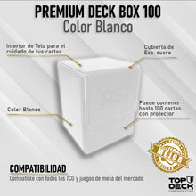 Cargar imagen en el visor de la galería, Portamazo Premium | TOPDECK 100 color Blanco