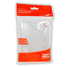 Cargar imagen en el visor de la galería, Protectores Juego de Mesa | TOPDECK Magnum Gold / Tarot 80x120mm