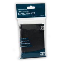 Cargar imagen en el visor de la galería, Protectores Esenciales | TOPDECK Standard 66x91mm color Negro