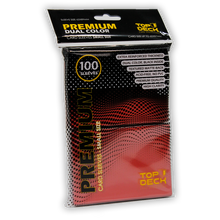 Cargar imagen en el visor de la galería, Protectores Premium | TOPDECK Small 62x89mm color Rojo