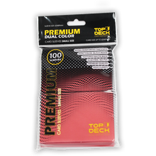 Cargar imagen en el visor de la galería, Protectores Premium | TOPDECK Small 62x89mm color Rojo