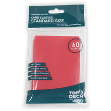 Cargar imagen en el visor de la galería, Protectores Esenciales | TOPDECK Standard 66x91mm color Rojo