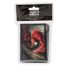 Cargar imagen en el visor de la galería, Protectores con Diseño | TOPDECK Small 62x89mm Wyvern de Sangre