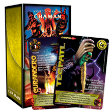 Cargar imagen en el visor de la galería, Kit Racial Chamán - Primera Era + Curandero versión Retro + Tecpatl