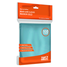 Cargar imagen en el visor de la galería, Protectores Juego de Mesa | TOPDECK Magnum Gold / Tarot 80x120mm