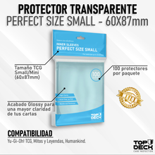 Cargar imagen en el visor de la galería, Protectores Interiores | TOPDECK Small 60x87mm