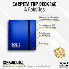 Cargar imagen en el visor de la galería, Carpeta Esencial | TOPDECK 160 color Azul