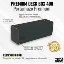 Cargar imagen en el visor de la galería, Portamazos Premium | TOPDECK 400 color Negro