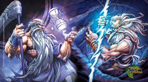 Playmat Cronos vs Zeus