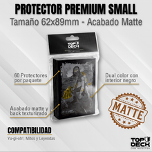 Cargar imagen en el visor de la galería, Protectores MATTE con Diseño | TOPDECK Small 62x89mm GOBLIN MALIGNO
