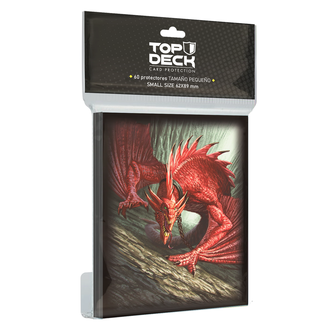 PREVENTA - Protectores con Diseño | TOPDECK Small 62x89mm Wyvern de Sangre