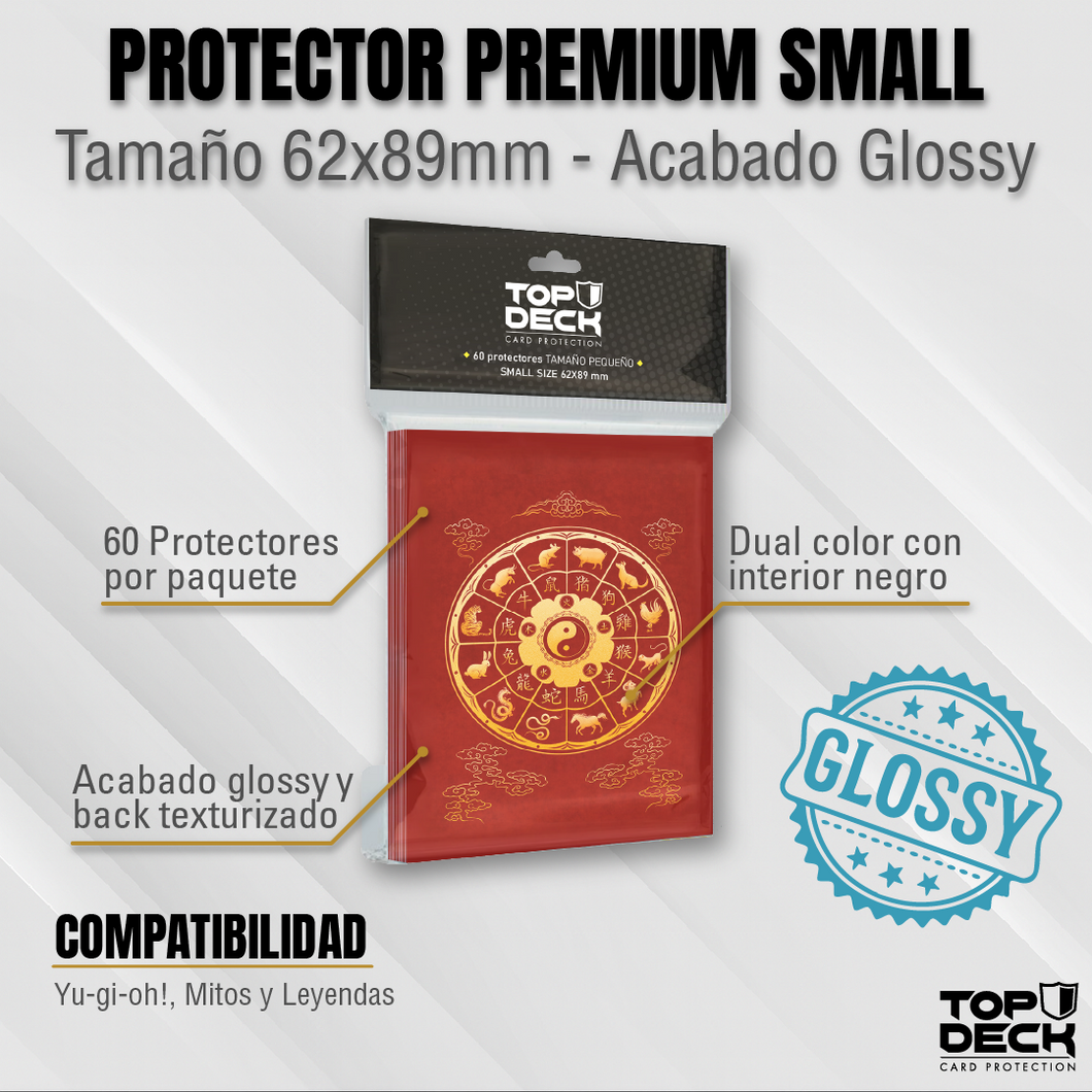 Protectores con Diseño | TOPDECK Small 62x89mm Horóscopo Chino