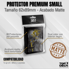 Cargar imagen en el visor de la galería, Protectores MATTE con Diseño | TOPDECK Small 62x89mm MEDUSA
