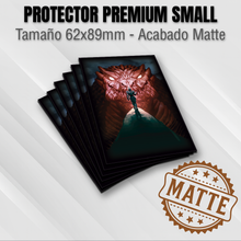 Cargar imagen en el visor de la galería, Protectores MATTE con Diseño | TOPDECK Small 62x89mm Fe sin Límite

