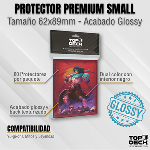 Protectores con Diseño | TOPDECK Small 62x89mm Fergus