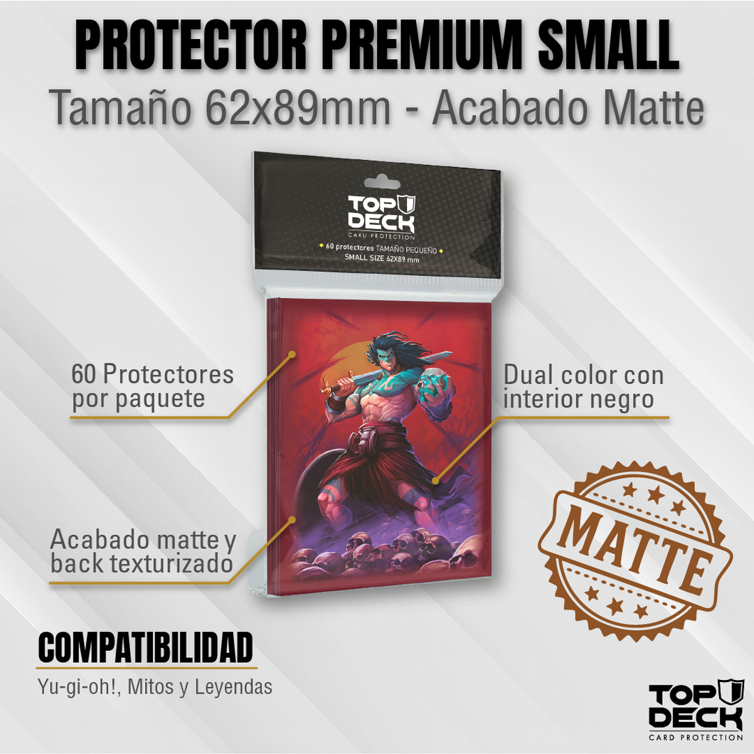 Protectores MATTE con Diseño | TOPDECK Small 62x89mm Fergus