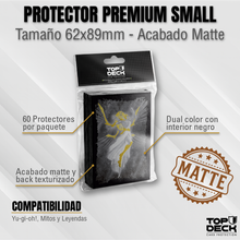 Cargar imagen en el visor de la galería, Protectores MATTE con Diseño | TOPDECK Small 62x89mm ETER

