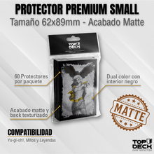 Cargar imagen en el visor de la galería, Protectores MATTE con Diseño | TOPDECK Small 62x89mm GANIMEDES
