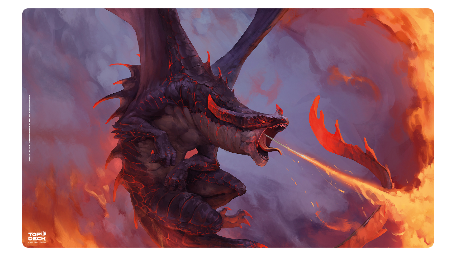 Playmat | Colección Dragones - Dragón de Fuego – Casa Mitos y Leyendas