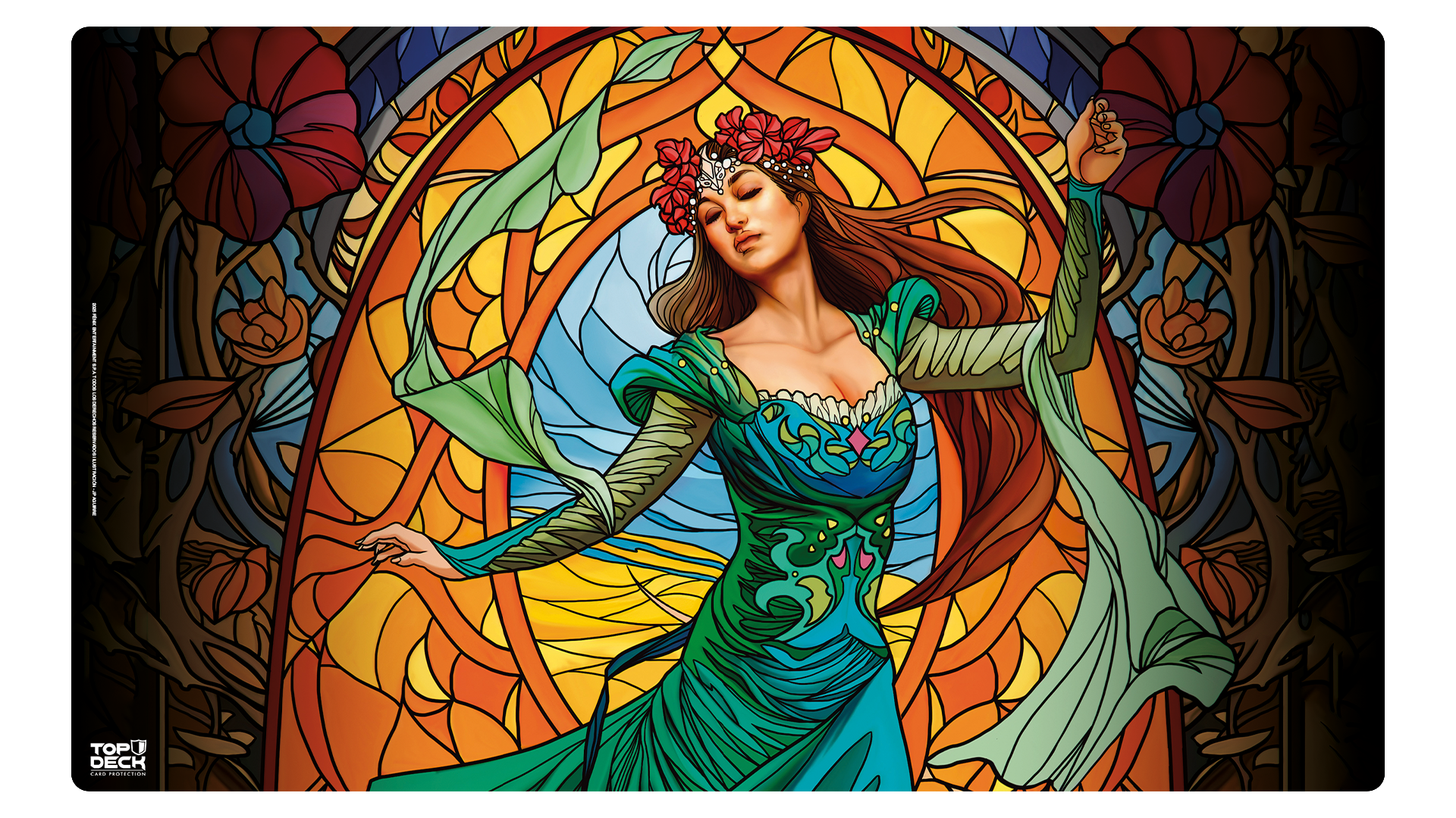 Playmat | Colección Vitrales - Doncella