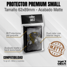Cargar imagen en el visor de la galería, Protectores MATTE con Diseño | TOPDECK Small 62x89mm ANHUR
