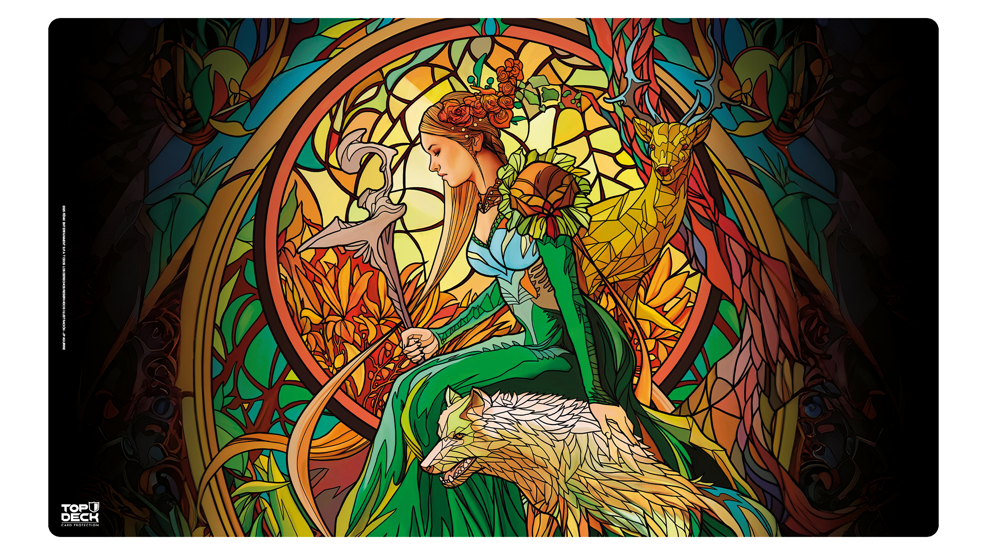 Playmat | Colección Vitrales - Druida