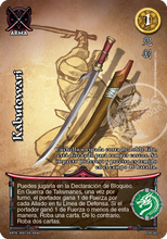 Cargar imagen en el visor de la galería, 2 Kit de Batalla Espíritu Samurái: 1 Kami + 1 Katana + 1 Kabutowari
