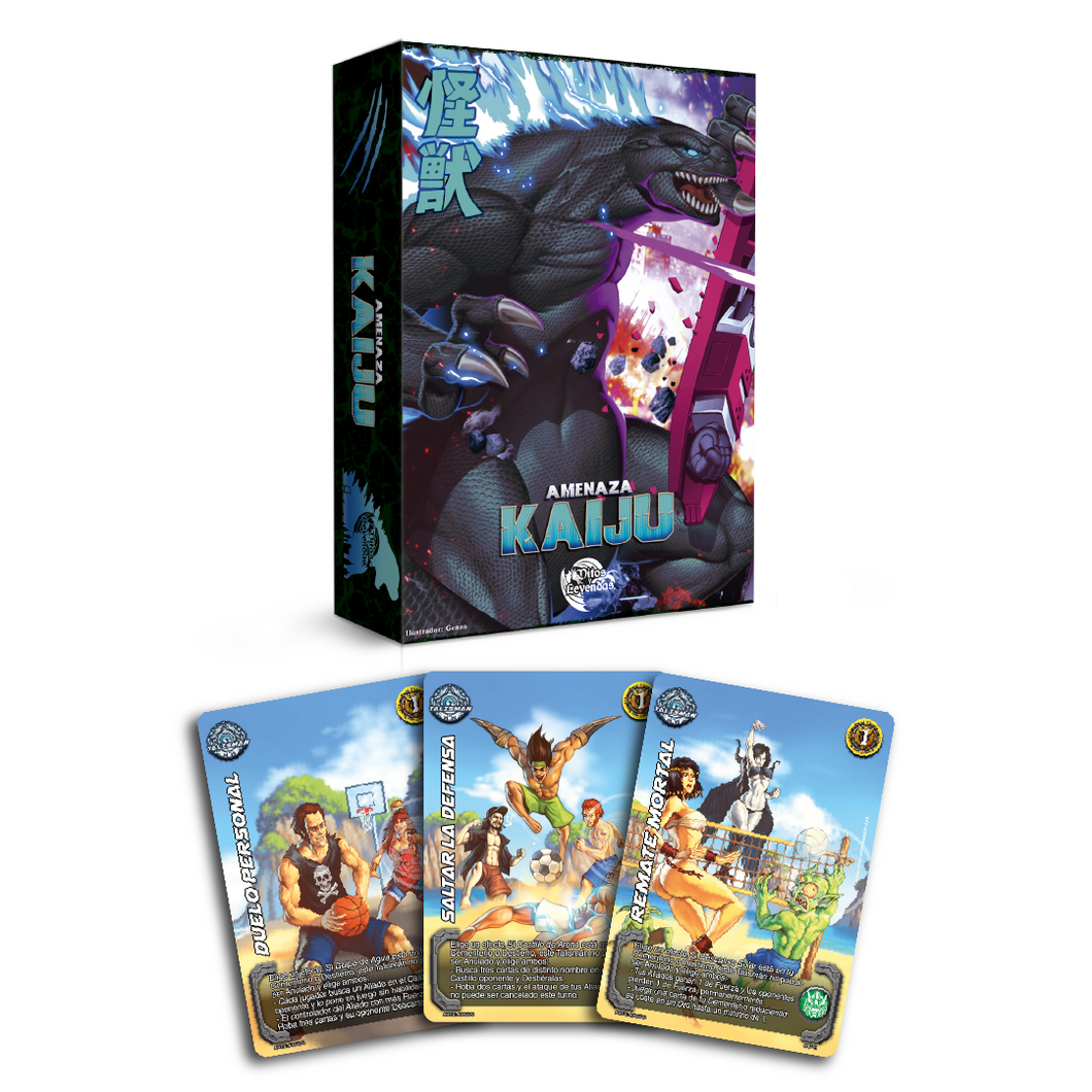 Amenaza Kaiju + Golpe Eléctrico + 3 CARTAS VERANO 2026 – Casa