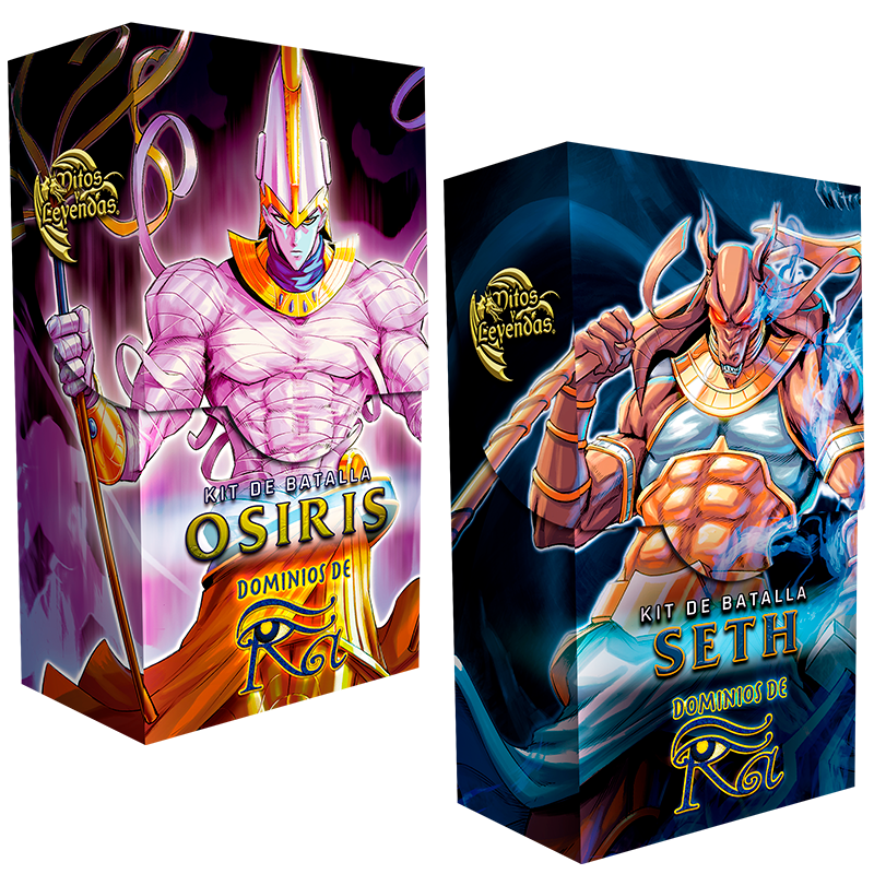 PREVENTA - Kit de Batalla PB Seth + Kit de Batalla PB Osiris