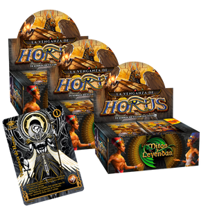 3 Display La Venganza de Horus + 1 Venganza de Horus