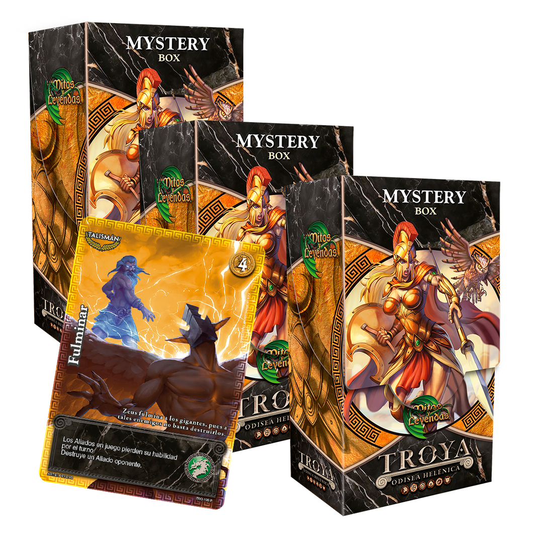3 Mystery Box Troya + 1 Fulminar