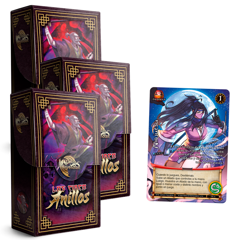 3 Producto Especial Furia Extendido: Los Cinco Anillos + Buy a Box