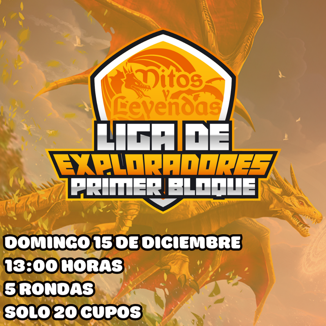 Entrada  Liga Exploradores - PRIMER BLOQUE - 15 diciembre 2024