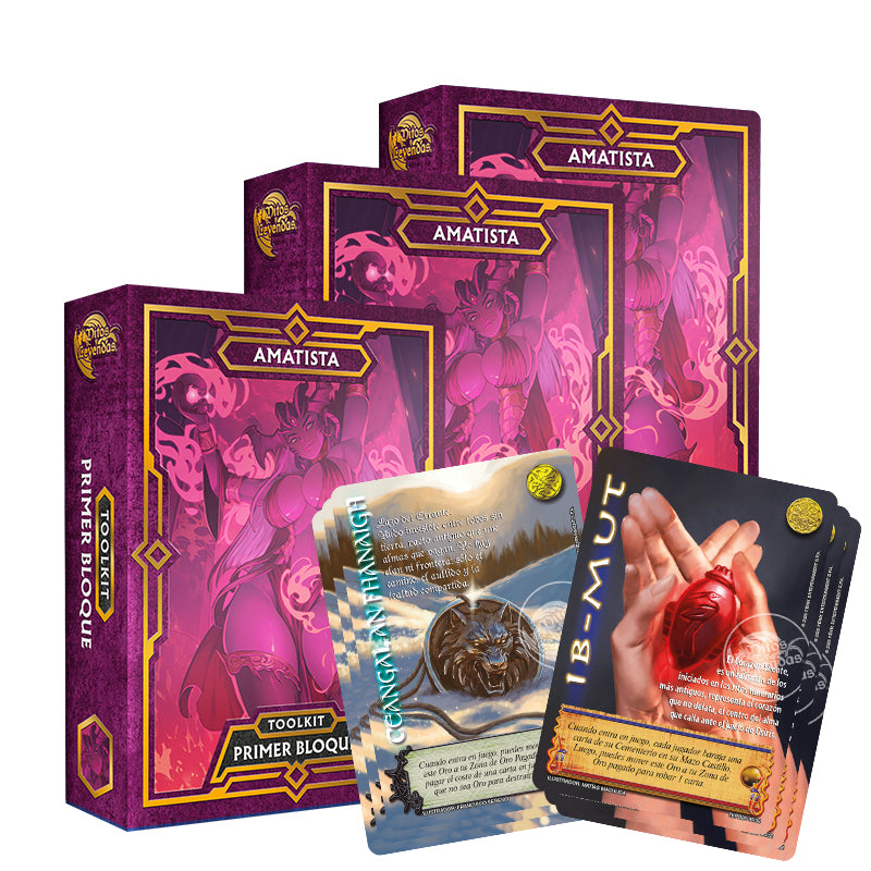 3 Toolkit Primer Bloque 2026 - Amatista + 6 BUY A BOX – Casa Mitos